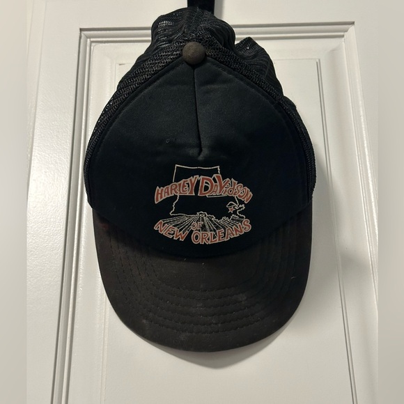 Vintage Harley-Davidson of New Orleans Trucker Hat - Picture 2 of 6